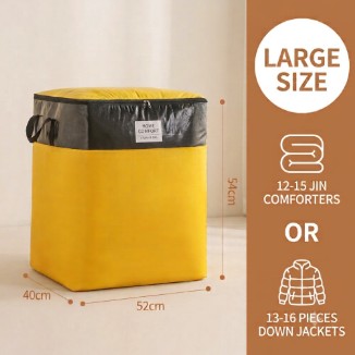 Large Capacity Moving Packing Thickened Storage Artifact Bag Luggage Clothes Fit Bag Snakeskin Bag Waterproof Quilt