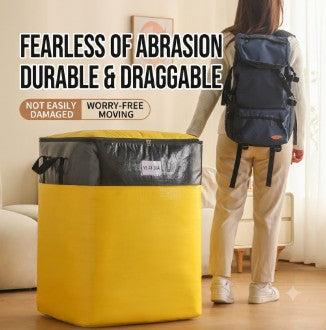 Large Capacity Moving Packing Thickened Storage Artifact Bag Luggage Clothes Fit Bag Snakeskin Bag Waterproof Quilt