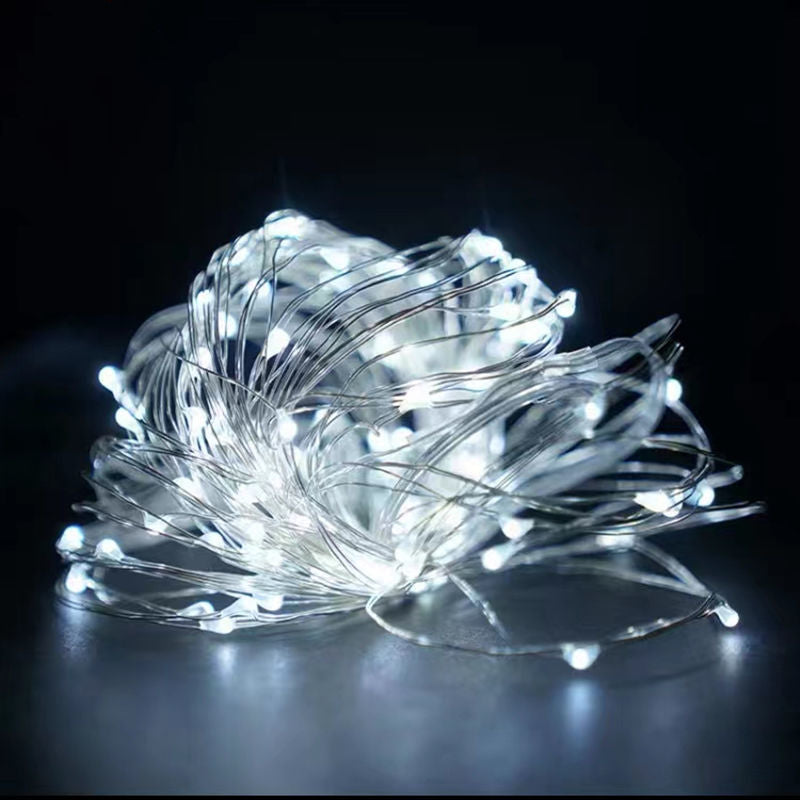 1pc String Lights for Bedroom, Party, Wedding, Christmas Halloween Decoration, 50/100LED, Holiday Lighting, Party Decorations, Ambient Lighting, Decorative Lighting, Durable String, Lightweight Design, Mood Lighting, Decorati