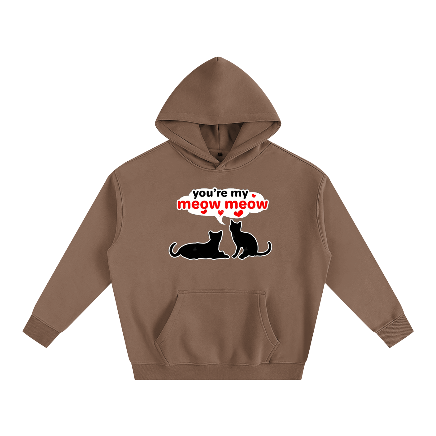 Oversize Fleeced Hoodie