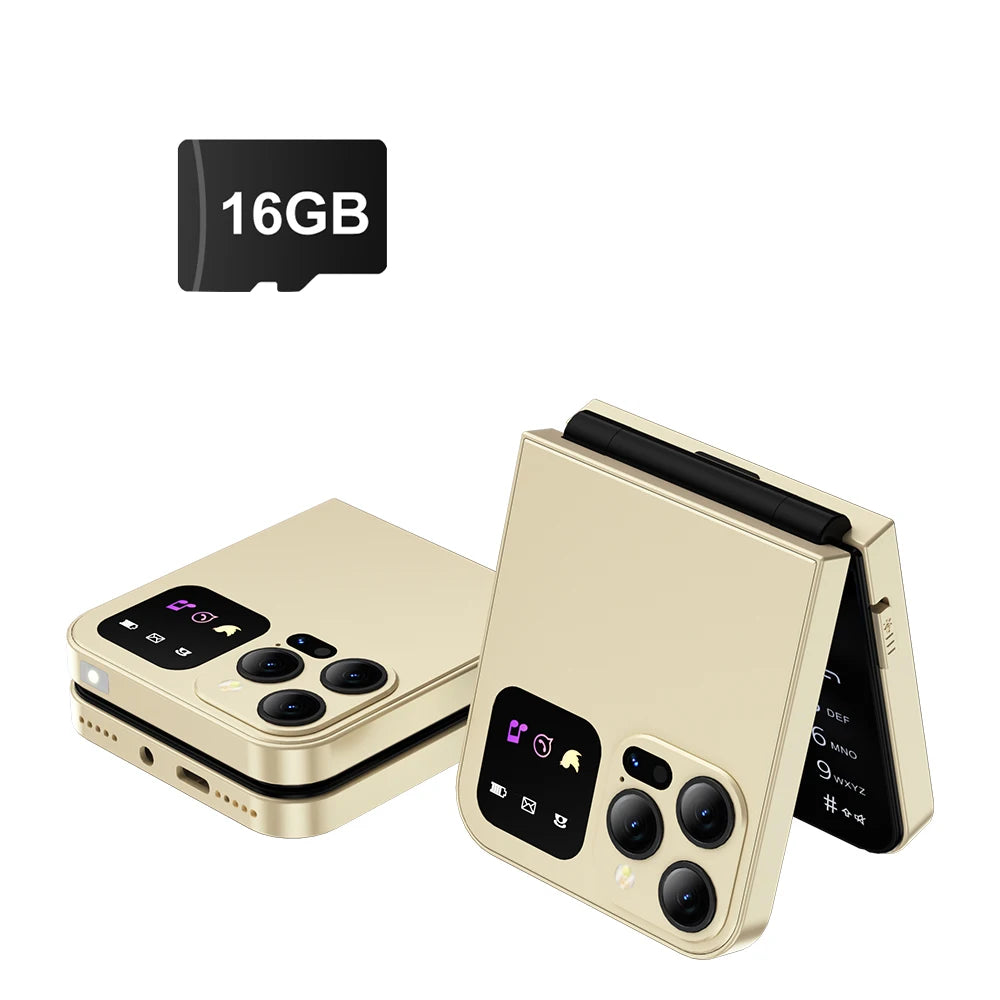 SERVO A50 PRO: The Ultimate Fusion of Style & Simplicity Dual SIM Unlocked Foldable Cellphones