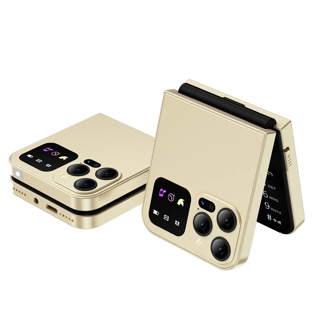 SERVO A50 PRO: The Ultimate Fusion of Style & Simplicity Dual SIM Unlocked Foldable Cellphones