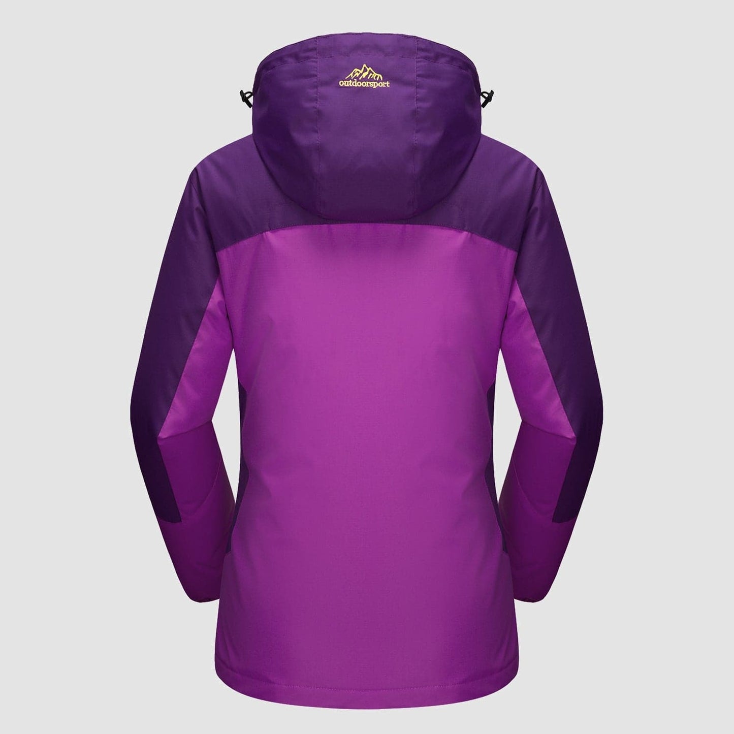 3-in-1 Wasserdichter Wintermantel, Fleece-Futter, Zweiteiliger Anzug, Kapuzen-Ski- & Wandermantel