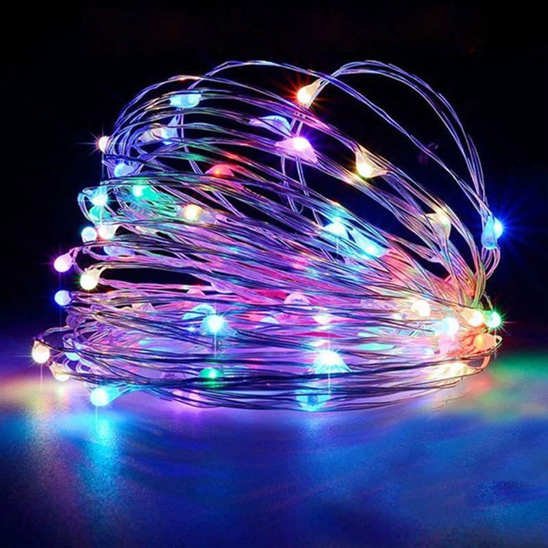1pc String Lights for Bedroom, Party, Wedding, Christmas Halloween Decoration, 50/100LED, Holiday Lighting, Party Decorations, Ambient Lighting, Decorative Lighting, Durable String, Lightweight Design, Mood Lighting, Decorati