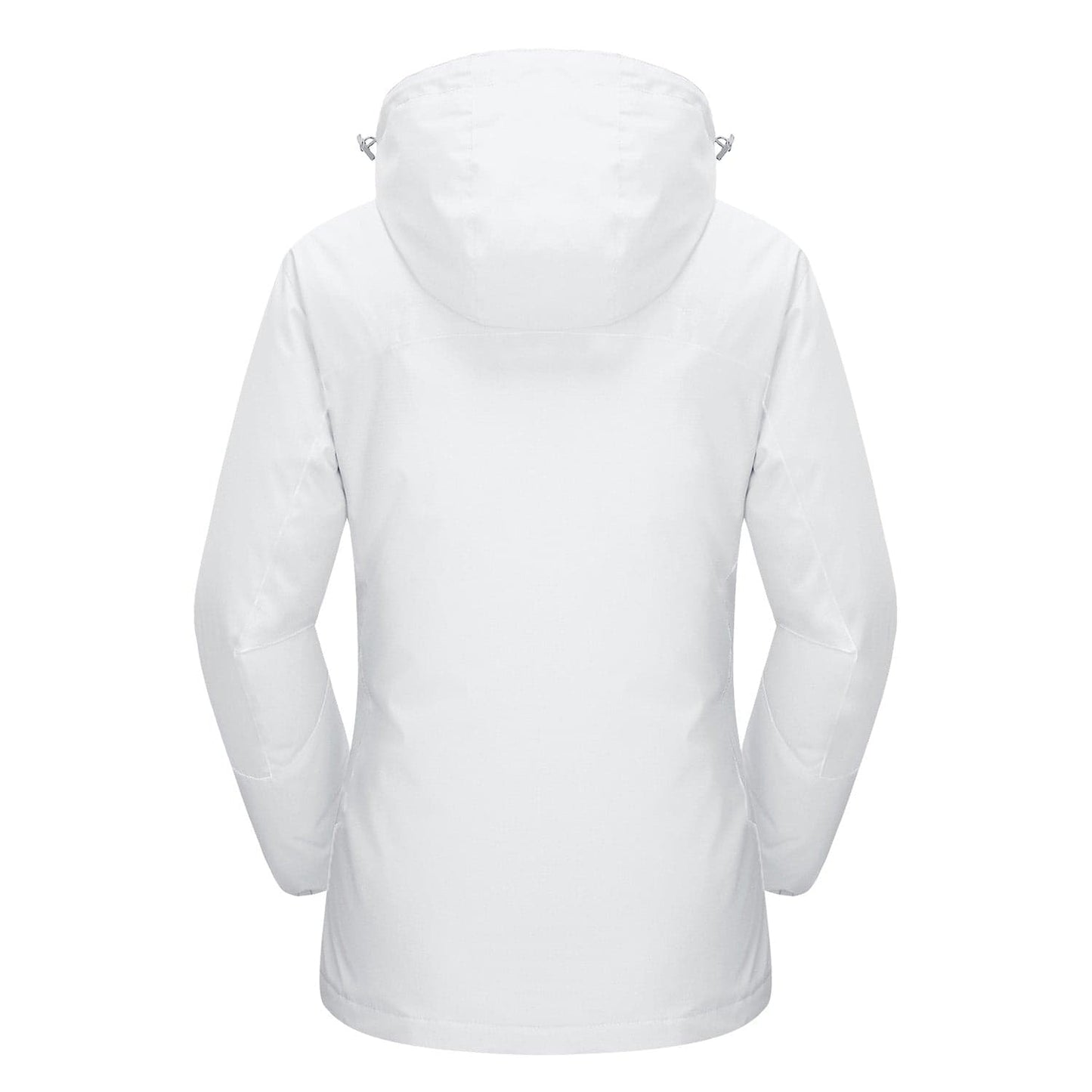 3-in-1 Wasserdichter Wintermantel, Fleece-Futter, Zweiteiliger Anzug, Kapuzen-Ski- & Wandermantel